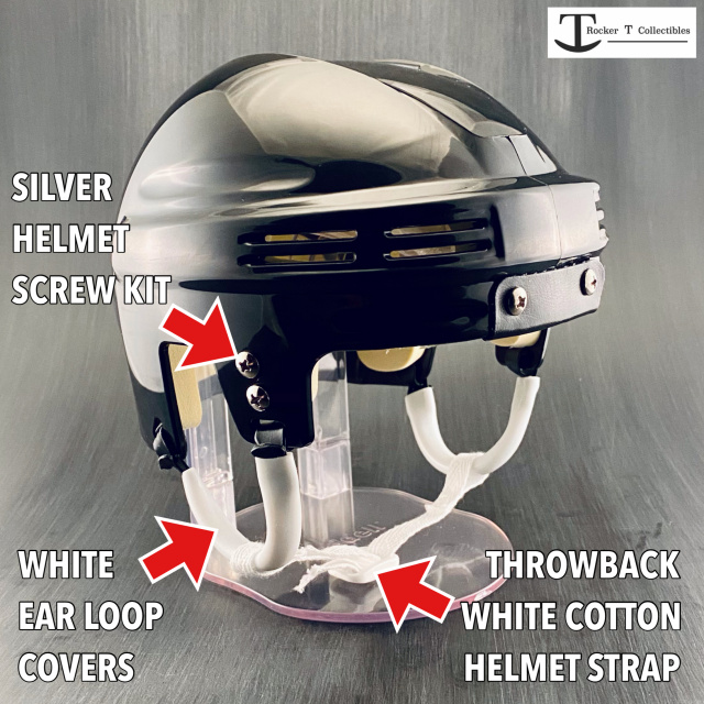 blank mini hockey helmets