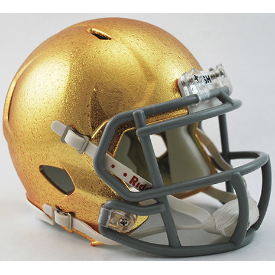 New Riddell Notre Dame Fighting Irish VSR4 Mini Football Helmet 