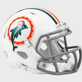 Riddell Speed NFL Mini Helmets, Throwbacks and Customs