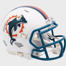 Miami Dolphins NFL Riddell Speed Revolution Mini-Helmet - Dynasty Sports &  Framing