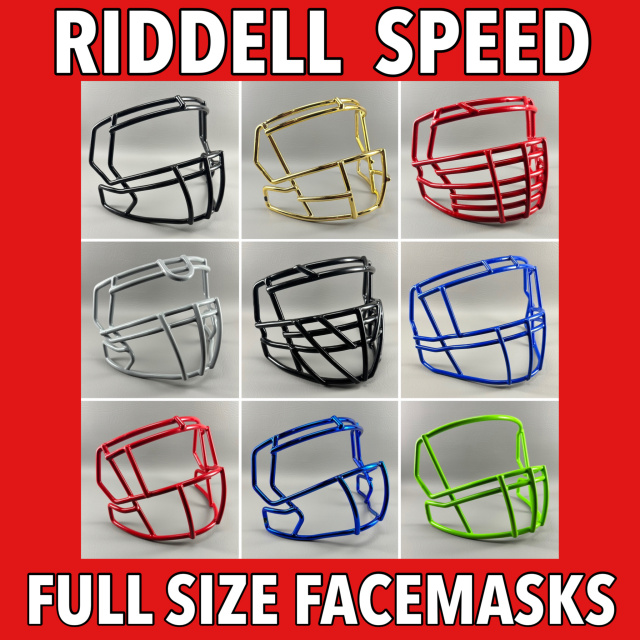 Diamond Imprints - Custom Sports, Fan, Display and Emblematic Products:  Blank Mini Football Helmet w/Faceguard